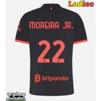 AC Milan Diego Moreira #22 Replica Third Shirt Ladies 2026-27 Short Sleeve